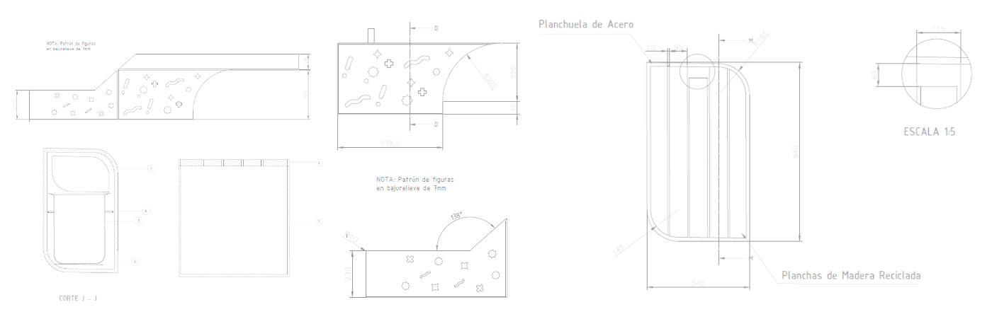 Planos del legajo técnico
