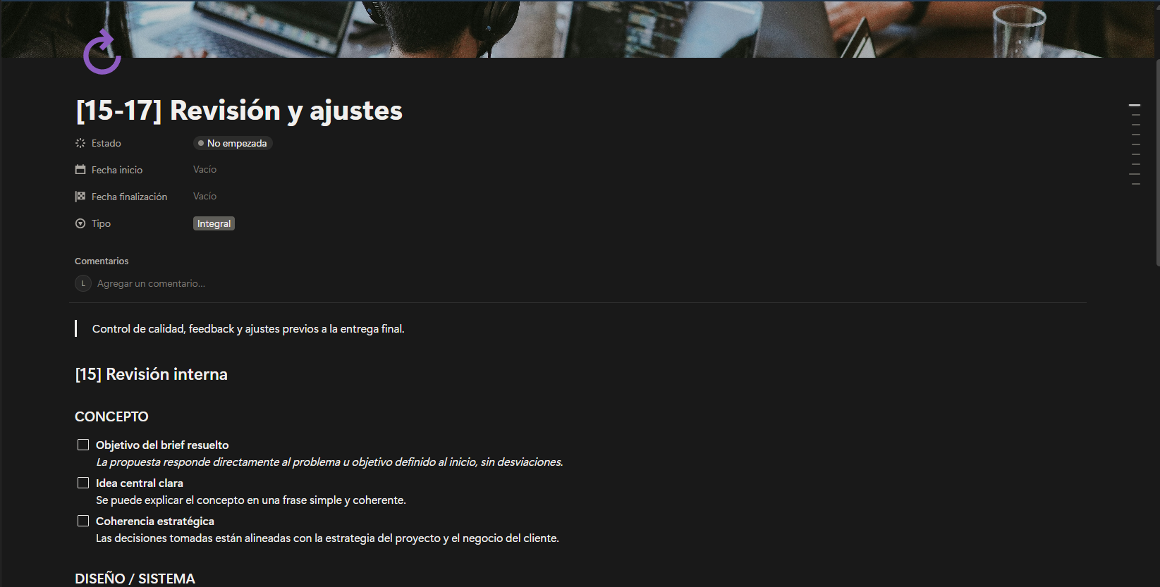 Etapa en detalle — ejemplo 2